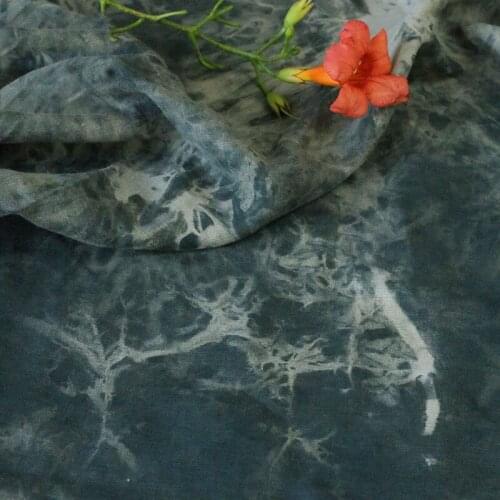 High quality flax fabrics High-end gowns, dresses, trousers, shirts and jackets tissu High-end brand patchwork