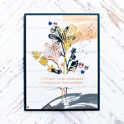 Label frame flower leaf metal Cutting Dies Stencils DIY Scrapbooking Paper/photo Cards Embossing Dies