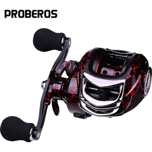 Baitcast Fishing Reel Carbon Shell Lightweight Max Drag 7-10KG Baitcasting Reel Casting Wheel Fishing Tackle Pesca Peche