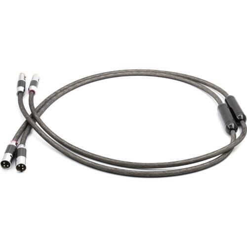 TARA LABS ISM Onboard The 0.8 XLR balanced audio interconnect cable with carbon fiber silver plated connector plug