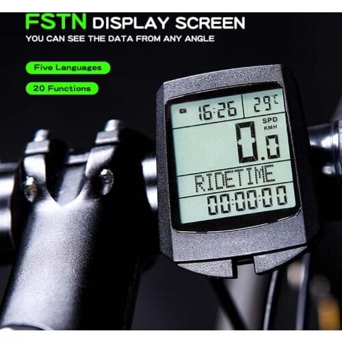 Bicycle Wireless Counter Computer Cycling For Cycle Odometer Cyclocomputer Speedometer Velocimeter Bicicleta Bike Accessories