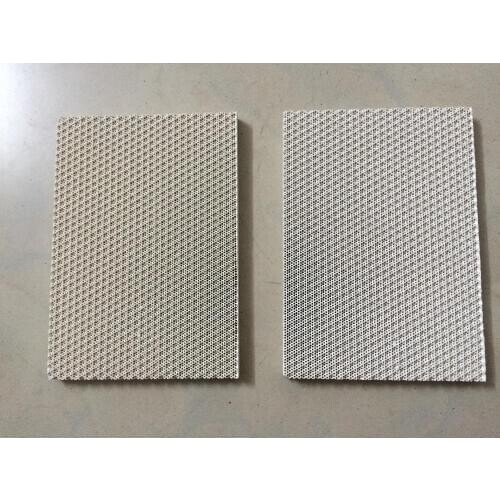 HIGH good quality ceramic plate, honeycomb infrared ceramic plate for GAS infrared burner ,size is 185*135*13mm