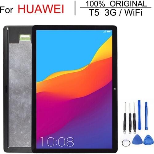 10.1" Original Lcd For Huawei MediaPad T5 AGS2-L09 AGS2-W09 AGS2-L03 AGS2-W19 LCD Display Touch Screen Digitizer Assembly