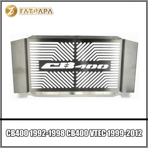 Motorcycle Accessories Stainless Steel Radiator Protection FOR Honda CB400SF 1992-1998 CB400 VTEC 1999-2012