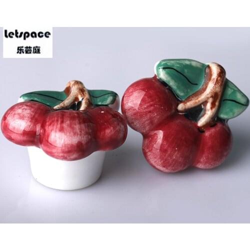 Free Shipping NEW cute cartoon kids' room moon protect china Knobs Pink Drawer single hole Handles Furniture girls' cabinet Pull