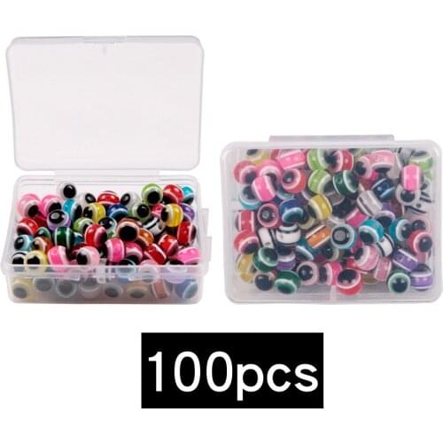 100pcs/Lot Carp Fishing Beads Diameter 0.6cm/0.8cm Soft Rubber Carp Fishing Rig Beads Carp Fishing Accessories free box