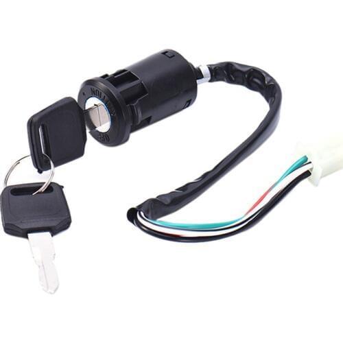 Quad Motorcycle Keys Motorcycle Ignition Switch Key Starters MTB Cylinder Ignition Switch for Suzuki Dirt Bike