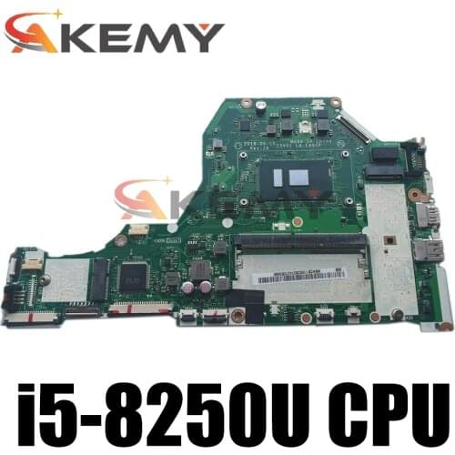 For Acer aspire A515 A515-51 Laptop Motherboard SR3LA i5-8250U CPU NBGSW11001 C5V01 LA-E891P MAIN BOARD
