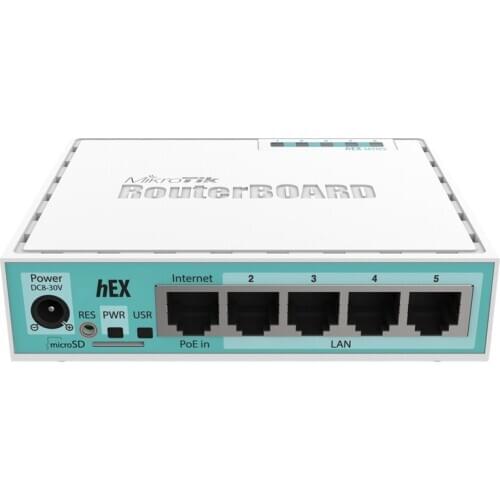 MikroTik Gigabit Ethernet Router hEX RB750Gr3