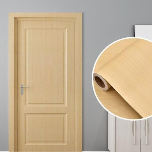 Classic Door Stickers Abstract Vintage Furniture Library Door Stickers Kitchen Living Room Decoration Porte Home Decor EH50DS