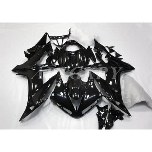 New ABS Plastic Shell Motorcycle Fairing kit Fit For YAMAHA YZF R1 2004 2005 2006 YZF-R1 YZF 1000R Black Glossy