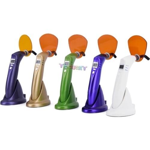 1pcs Dental Wireless LED Light Curing Machine Wireless Ultraviolet ray Photosensitive Lamp Built-in Rechargeable Battery Lamp