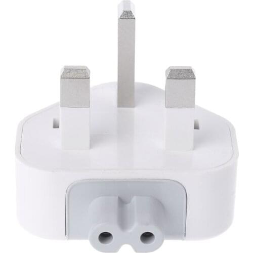 New White UK AC Plug Power Charger Adapter For Apple iBook/MacBook ipad iPhone
