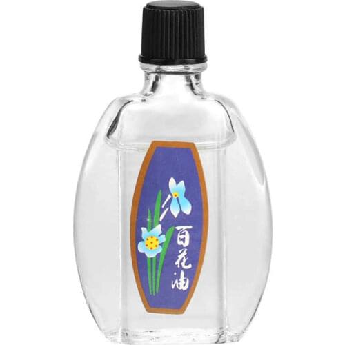 5ml White Flower Oil Embrocation Analgesic Stuffy Pain & Cold Relief Analgesic Oil Cooling Ointment