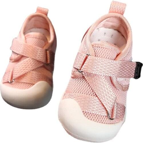Autumn Kids Shoes for Girl Sneakers Flat Heels Baby Girl Shoes Mesh First Walkers Soft Bottom Boys Casual Shoes SYR002