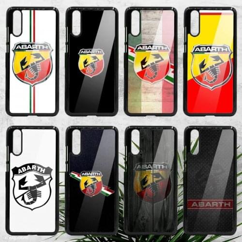 Luxury fashion sport Car-ABARTH Phone Case For Samsung galaxy S note 8 9 20 10 e lite2019 plus pro ultra Hard TPU PC