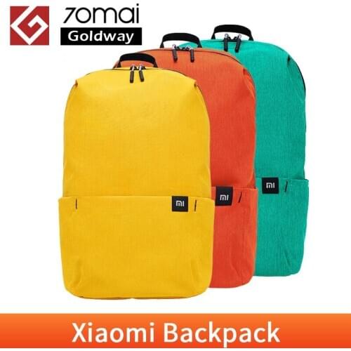 Original Xiaomi Backpack 10L Bag Urban Leisure Sports Pack Bags Light Weight Small Size Shoulder For Mens Women Child Rucksack