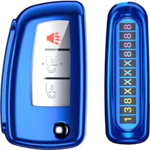 TPU Car Key Folding Cover Case for Nissan Qashqai J11 X-trail Murano Maxima Tiida Altima Quest Juke Geniss