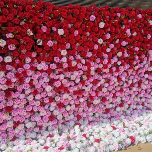 SPR Flower Wall Wholesale Silk Peony Artificial Flower Wall Backdrop For Sale