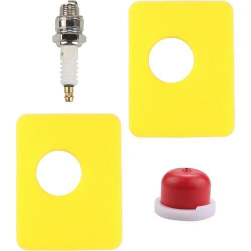 Lawn Mower Air Filters Spark Plug For Briggs&Stratton 450e 500e Series Engine Garden Tool Replacement Part