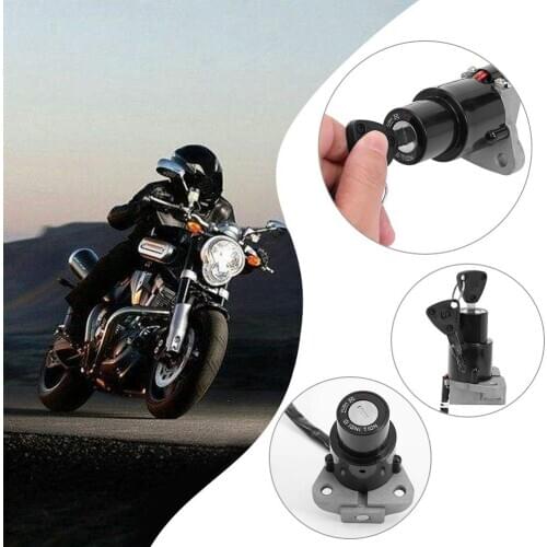 Motorcycle Ignition Switch Lock Assembly for Yamaha DT 125R TZR250 XT350 XT600
