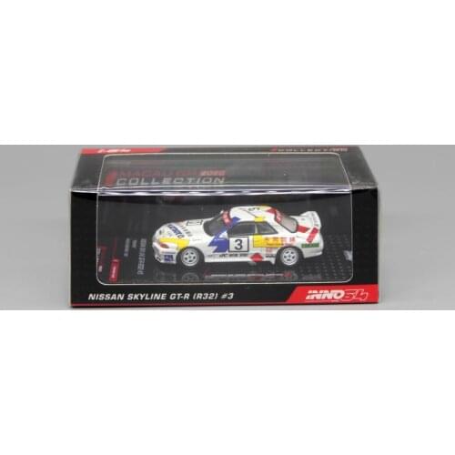 1:64 1991 NISSAN SKYLINE GT-R R32 3 Metal Diecast Alloy toy cars Model Vehicles For Children Boys gift hot