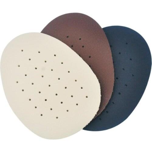 1Pair Leather Orthopedic Arch Supports Forefoot Insoles For Ladies Shoes High Heel Massage Cushion Half Yard Pads Shoe Liners