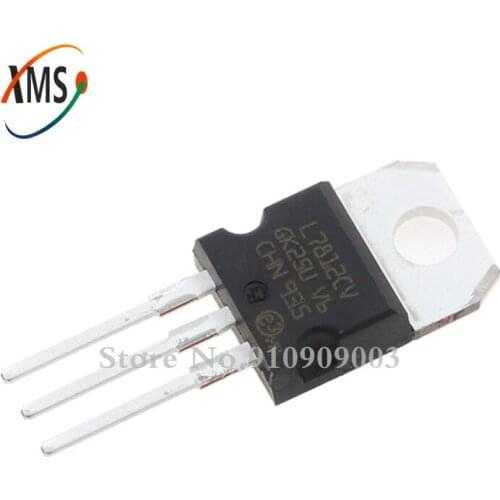 10PCS L7812CV TO220 L7812 TO-220 7812CV new and original IC