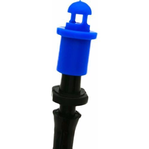 100 Pcs 360 Degrees Refraction Micro Spray With 1/4' Connector For Trees Orchard Garden Spray Microjet Micro Drip Irrigation