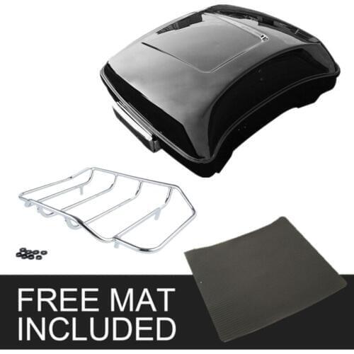 Motorcycle Razor Pack Trunk & Luggage Rack For Harley Tour Pak Touring Road King Electra Glide Road Glide FLHXS 2014-2019