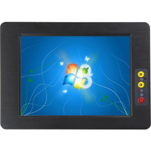 8.4 inch fanless industrial touch panel pc / dual core / SSD 32Gb / 2Gb memory (PPC-084C)