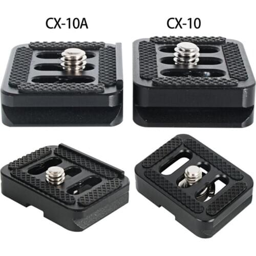 BGNing Professional Alloy Quick Release Plate for Sirui TYC10 Tripod Clamp Accessory Camera Potography With/No Non Slip Baffle