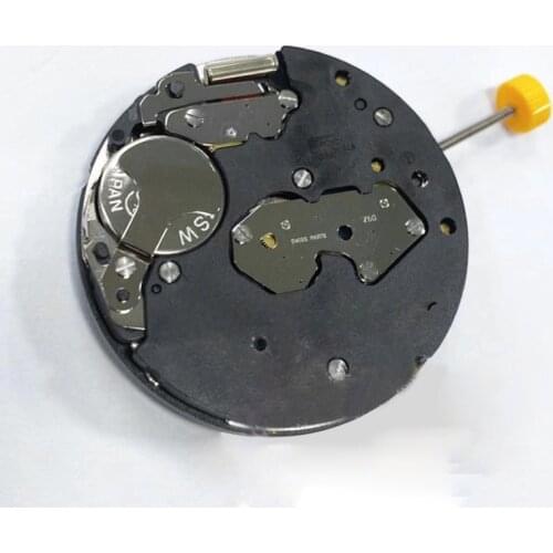 Z60 Quartz Movement Watch Date at 4 O'clock 6 Hands Movement with Battery For RONDA Z60 Wristwatch Movement Repair Replace