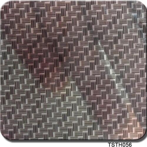 CSTY056 0.5mX20m water transfer transparent and black carbon fiber hydrographic-film-transfer