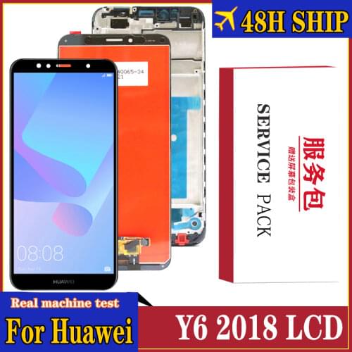 Original Screen for Huawei Y6 Prime2018 LCD Display Digitizer Assembly Touch Display Apply to Huawei Y6 2018 ATU L11 L21 L22 LX1