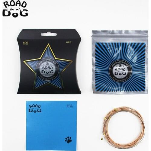 Road Dog KC12 Phosphor Bronze Acoustic Guitar Strings 012-053 Set