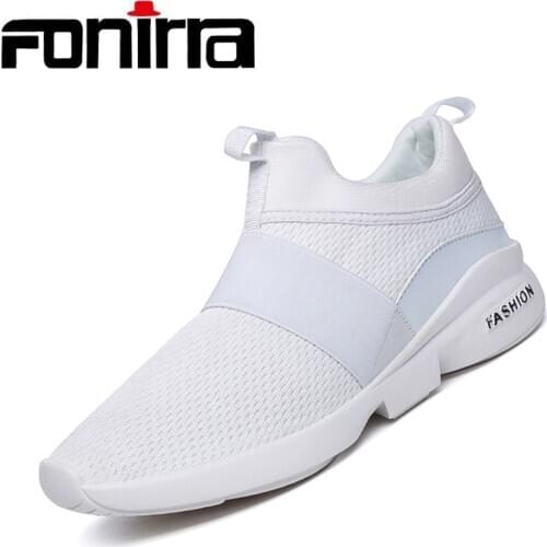 FONIRRA 2019 New Fashion Classic Shoes Men Shoes Women Flyweather Comfortable Breathabl Non-leather Casual Lightweight Shoes 391