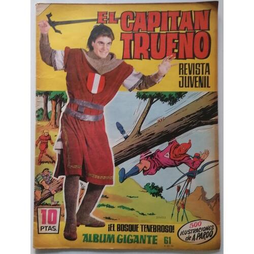 The Captain Thunder N ° 61 giant ALBUM- THE DARKEST FOREST