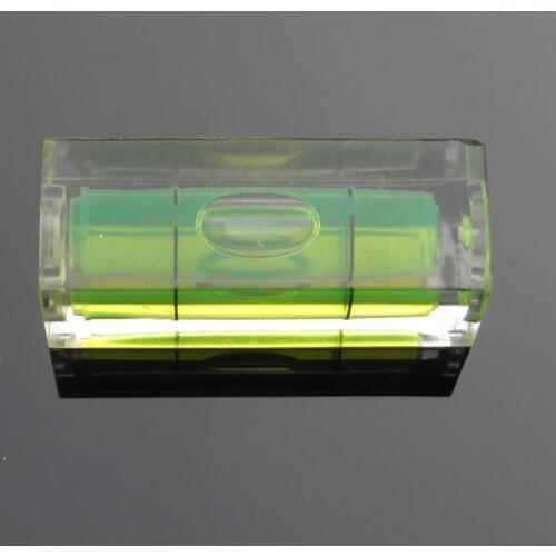 Square Column Level Spirit Level Bubble Water Level Indicator Tool Color Green Blue Red 15*15*40mm 1PCS