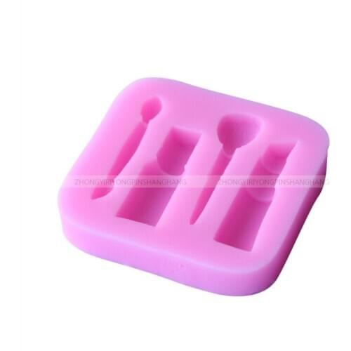 New DIY Lipstick Mold DIY Baking Cake Tool Liquid Silicone Mold E073