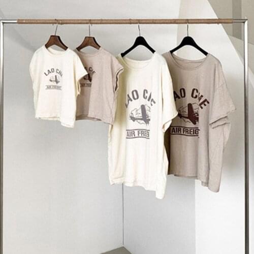 New childrens clothing boys loose vest girls print sleeveless cartoon top