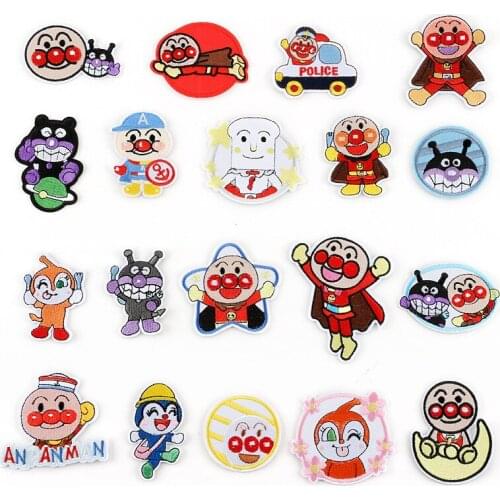 New Cute Childrens Clothing Cartoon Patch Stickers DIY Clothing Accessories Explosion Embroidery Stickers