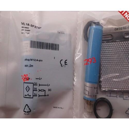 2pcs New High Quality sick mirror reflection sensor VL18-3F3740