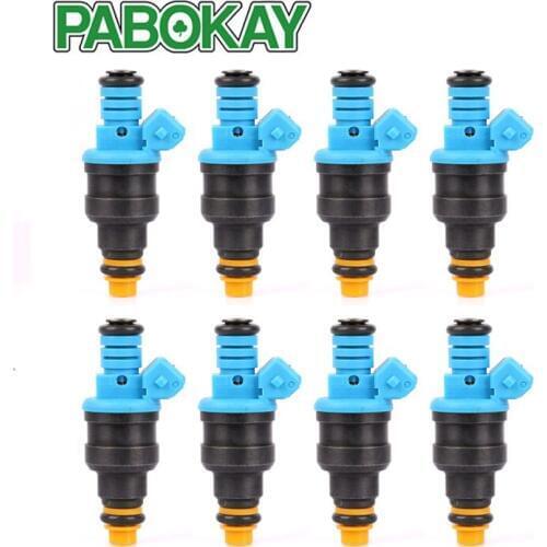 Brand New Set Of 8 pieces x High Performance 1600cc 152 Lb/Hr LOW impedance Fuel Injectors 0280150563