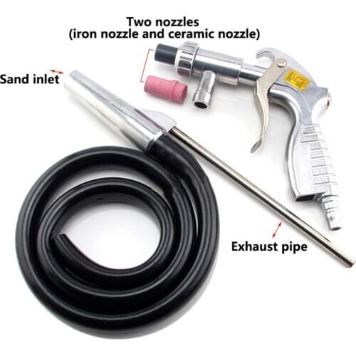 Big Mouth Air Sand Blaster Sandblasting Gun/Spraying/Engraving Marble Gun/Sandblasting Machine Derusting Glass Frosted Tool