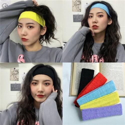 Sweatband for Men Women Elastic Sport Gym Running Yoga Hair Bands High Quality Sports Safety Hair Accessories Headband Headwear