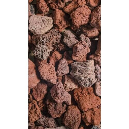 Crashed lava rock for planted aquarium ground. size 1-2.5 cm 1 kg