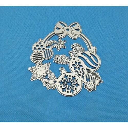Christmas Snowflake Metal Cutting Dies Stencil DIY Scrapbooking Album Paper Card Template Mold Embossing Decoration