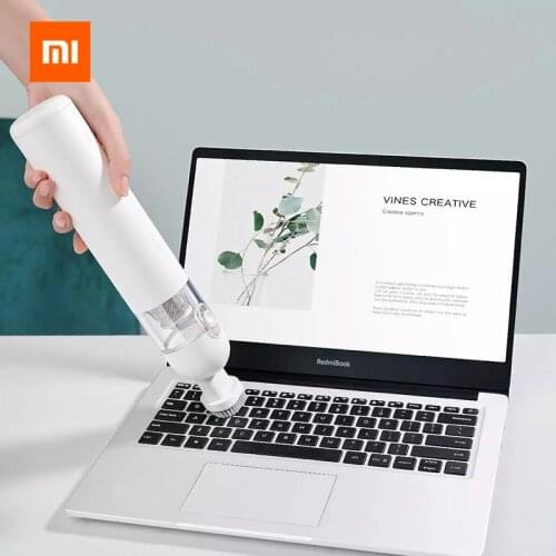 Xiaomi Mijia Handy Vacuum Cleaner Lightweight Wireless Vacuuming Brushless Motor Multi-function Suction Head Dust Removal