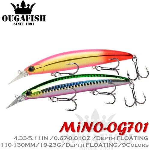 Fishing Accessories Lure Minnow Weigths 19-23g Isca Artificial Hard Flotadores Baits Wobblers Peche For Pike Fish Tackle Leurre